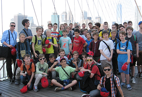 Brooklyn Bridge New York, Konzertreise USA 2014